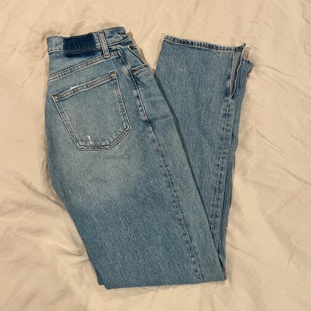 Abercrombie & Fitch Curve Love 90s Straight Jeans
